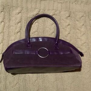 Estee Lauder Dark Purple Shoulder Bag